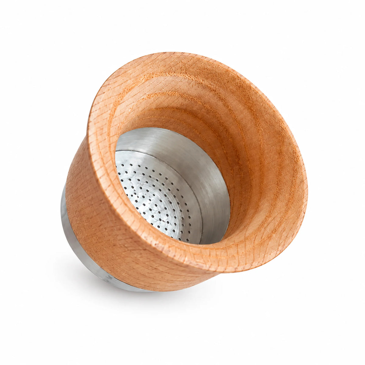 Wooden dosing funnel for Bialetti Moka Express and Venus