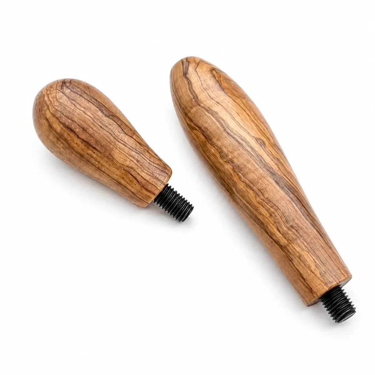 Decent Espresso Holz-Set aus Olivenholz mit Siebträgergriff und Brühgruppengriff