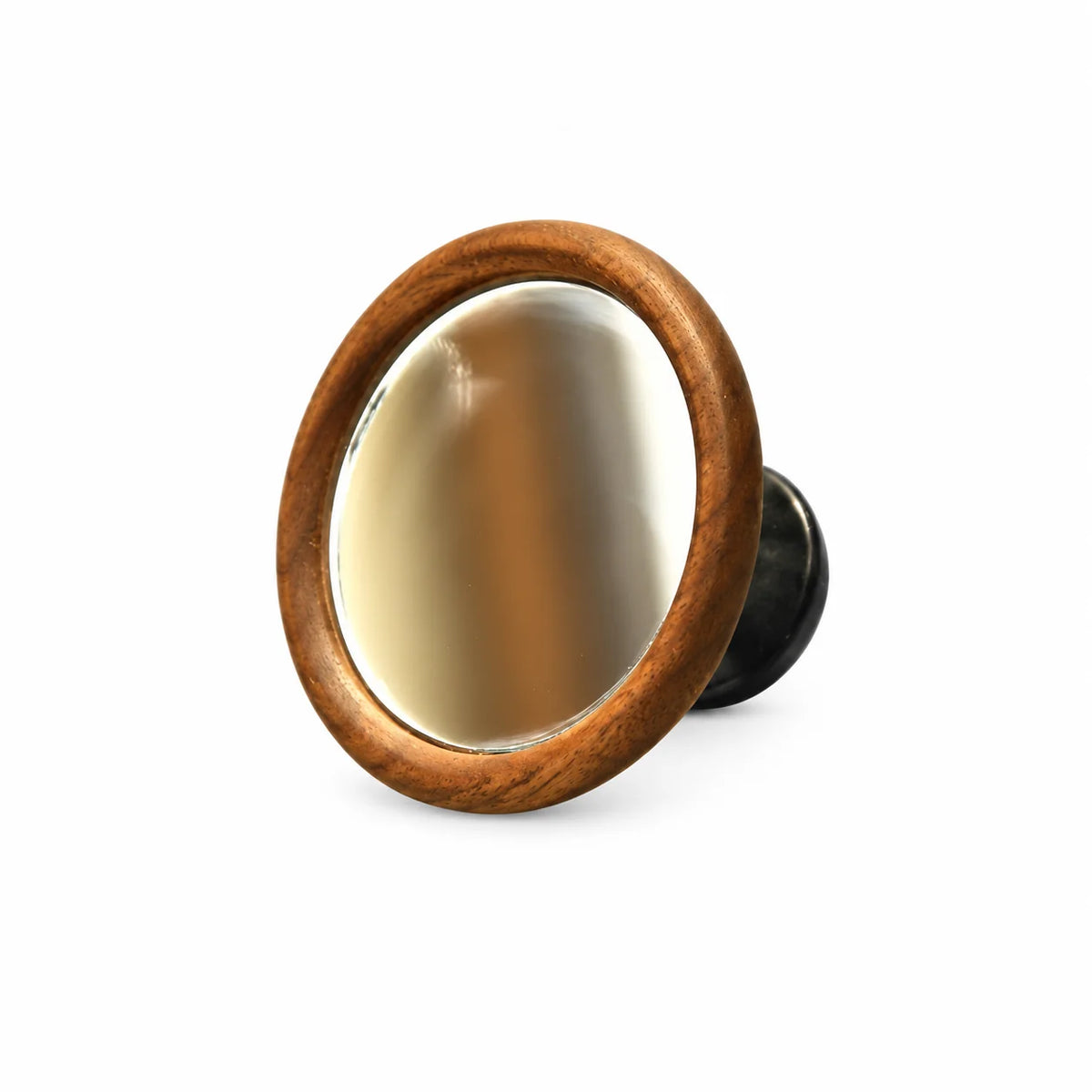 Magnetischer Espresso-Shot-Mirror aus Nussbaumholz