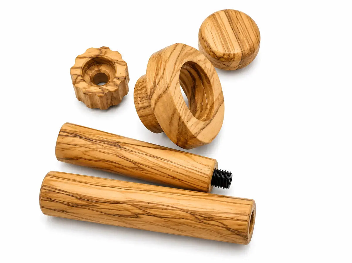 Olympia Cremina Holz-Set aus Olivenholz
