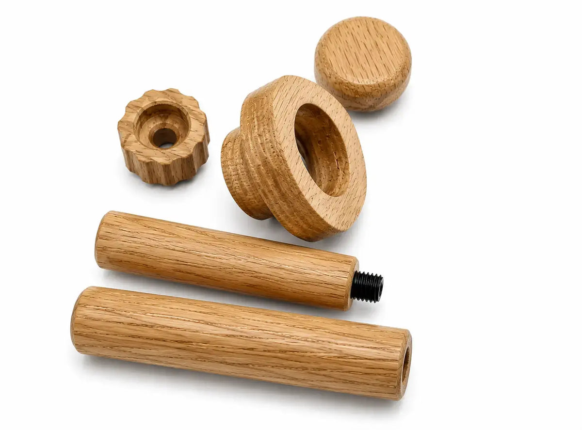 Olympia Cremina Holz-Set aus Eichenholz