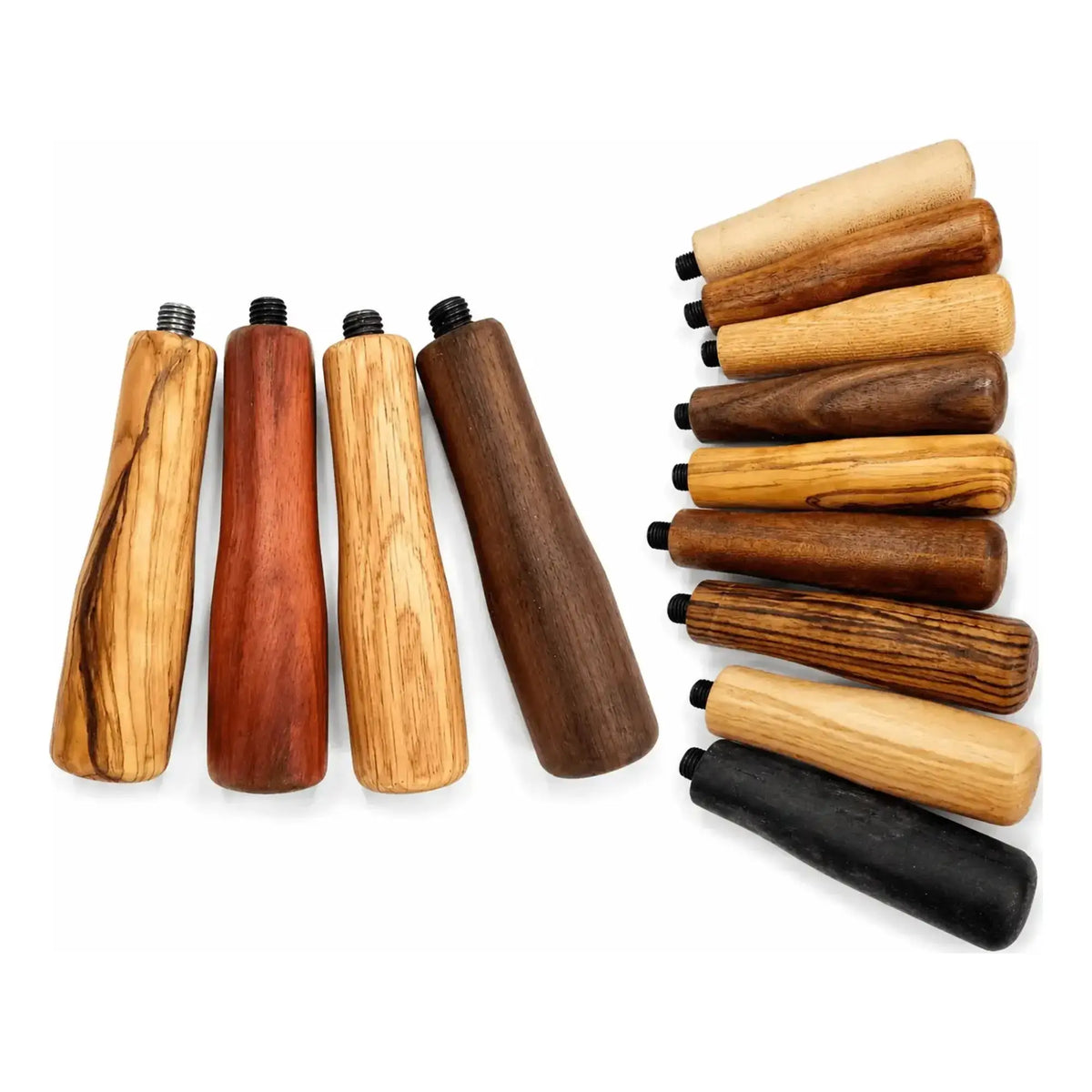 Universal-Siebträgergriff aus Holz mit Metallgewinde