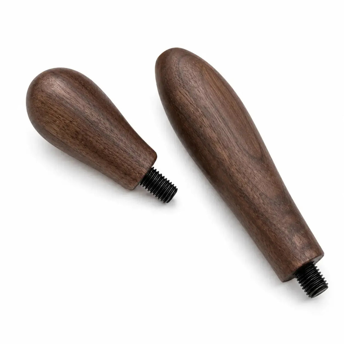 Decent Espresso Holz-Set aus Nussbaumholz mit Siebträgergriff und Brühgruppengriff