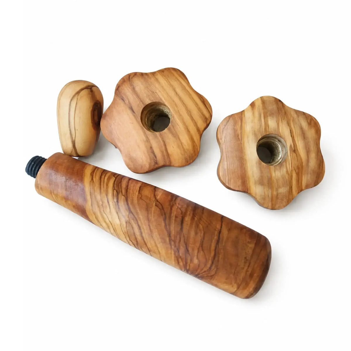 Lelit Mara und Mara X Holz-Set aus Olivenholz, 4-teilig