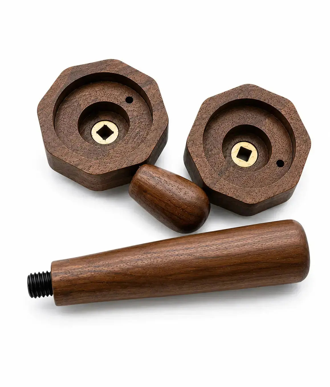 Rocket Appartamento TCA Holz-Set aus Nussbaumholz